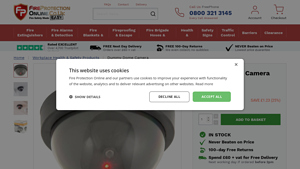 Dummy Dome Camera - Fire Protection Online - dummy camera company