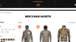 Men's Rain Jackets - First Lite - best raincoat for men company