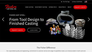 Fisher Cast Steel - Stainless and Carbon Steel Castings - steel castings manufacturer
