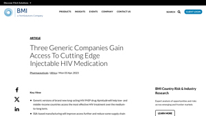 Three Generic Companies Gain Access To Cutting Edge Injectable HIV ... - apretude manufacturer