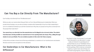 Can You Buy a Car Directly From The Manufacturer? - can you buy a car from the manufacturer