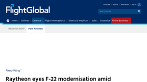 Raytheon eyes F-22 modernisation amid US pause on sixth-generation ... - f22 manufacturer