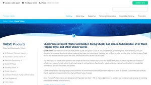 Check Valve Products From Flomatic | Flomatic - check valve manufacturer