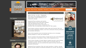 Engineered Floors Acquires Dream Weaver - Floor Daily - engineered flooring company
