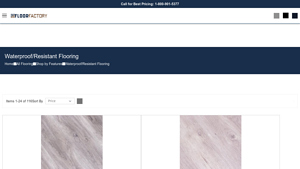 Shop by Waterproof/Water Resistant | Features - FloorFactory.com - waterproof vinyl flooring factory