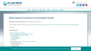 Bulk Liquid Containers: A Complete Guide - Fluid-Bag - liquid bulk