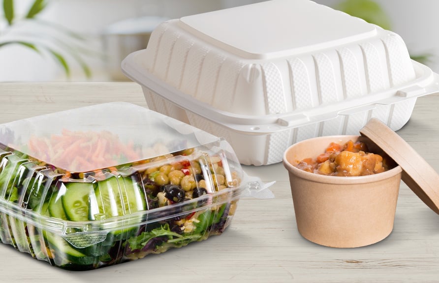 A relevant stock photo of food packaging supplier in a typical setting.