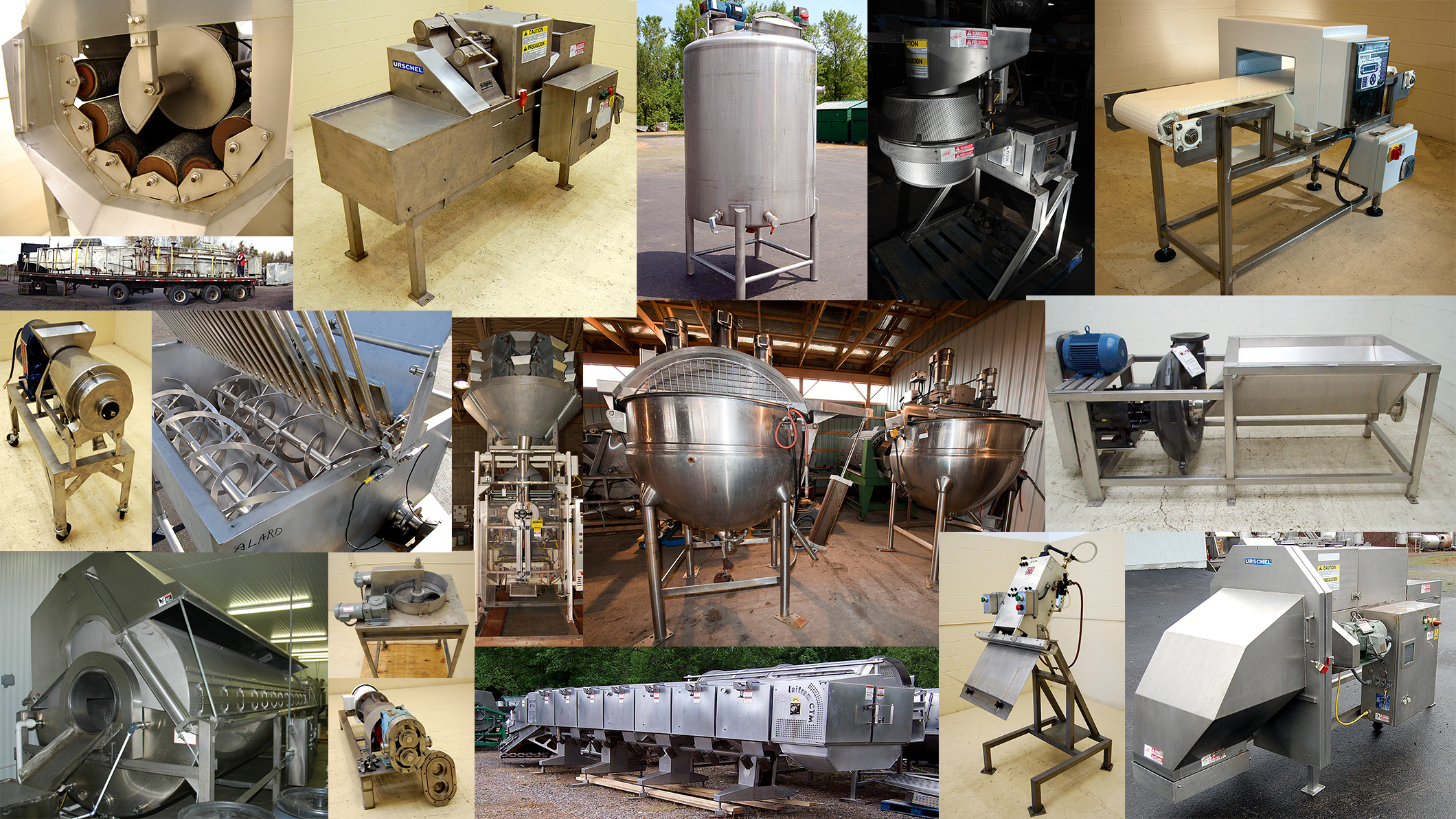 A relevant stock photo of food processing equipment supplier in a typical setting.