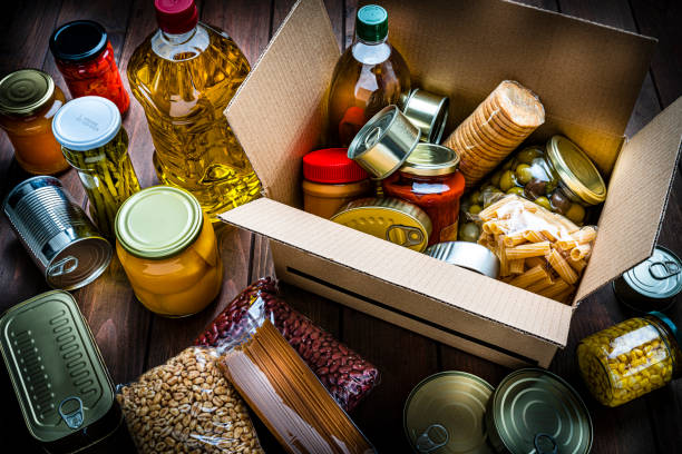 A relevant stock photo of food storage supplier in a typical setting.