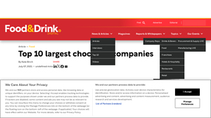 Top 10 largest chocolate companies | Food and Drink Digital - chocolate manufacturer