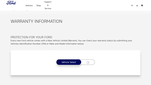 Check Your Ford Warranty | Ford Owner Support - auto manufacturer warranty