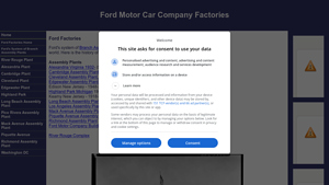 Ford Motor Car Company Factories - ford oldest manufacturer