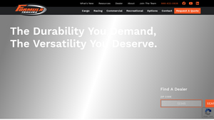 Formula Trailers - Enclosed Cargo Trailers & Open Utility Trailers - cargo trailer manufacturer