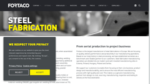 Steel Fabrication - Fortaco Group - eastern europe top steel manufacturer china owned