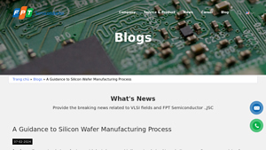 A Guidance to Silicon Wafer Manufacturing Process - FPT Semiconductor .,JSC - silicon wafer manufacturer