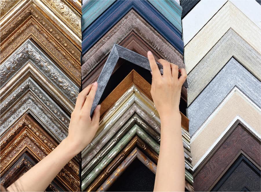 A relevant stock photo of frame manufacturer in a typical setting.