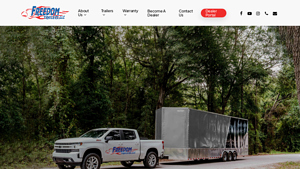 Freedom Trailers - Custom Enclosed Trailer Manufacturer - cargo trailer manufacturer
