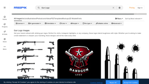 Gun Logo Images - Free Download on Freepik - gun manufacturer logos