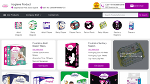 Adult Diapers and Baby Diapers Manufacturer | Hygiene Product, Surat - baby diaper manufacturer