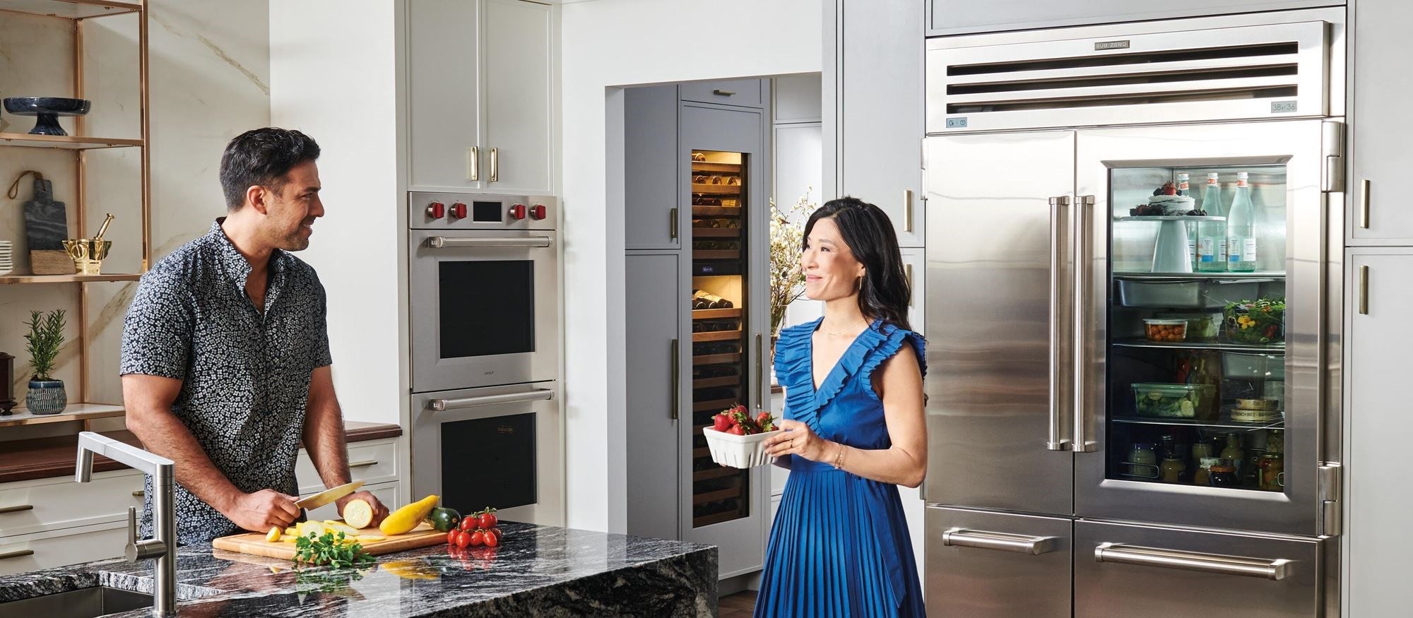A relevant stock photo of fridge custom in a typical setting.