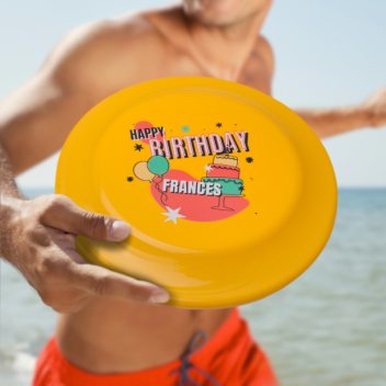 A relevant stock photo of frisbee custom in a typical setting.
