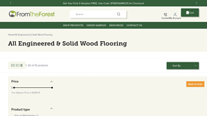 Wood Flooring - Hardwood & Engineered Floors - From The Forest - solid wood flooring company