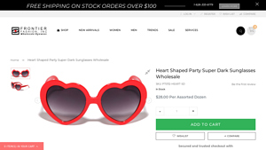 Heart Shaped Party Super Dark Sunglasses Wholesale - heart shaped sunglasses bulk