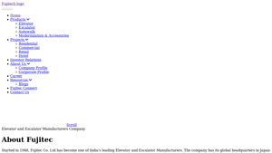 Elevator and Escalator Manufacturing Company - Fujitec India - elevator manufacturer