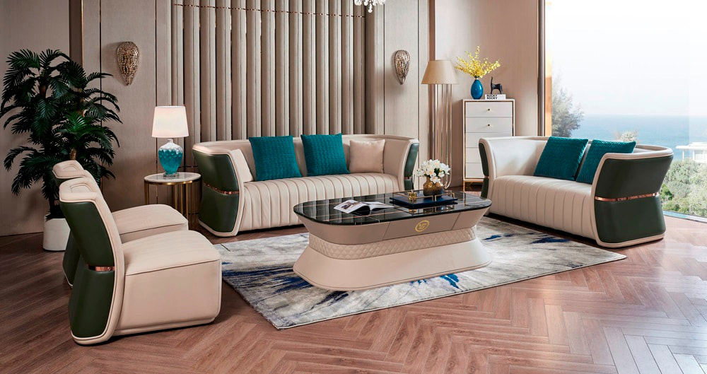 A relevant stock photo of furniture china in a typical setting.