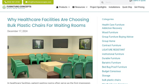 Why Healthcare Facilities Prefer Bulk Plastic Chairs - plastic chairs bulk
