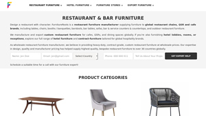 Restaurant Furniture You'll Love | FurnitureRoots - restaurant furniture factory