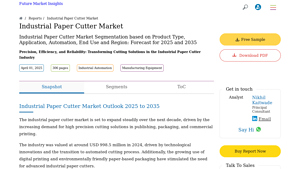 Industrial Paper Cutter Market Outlook 2025-2035 - paper cutting machine factory