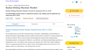 Radial Drilling Machine Market Size & Forecast 2025 to 2035 - radial drilling machine company