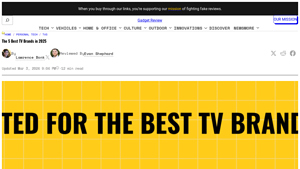 The Best TV Brands in 2025 ~ Most Reliable TV Makers - best tv manufacturer