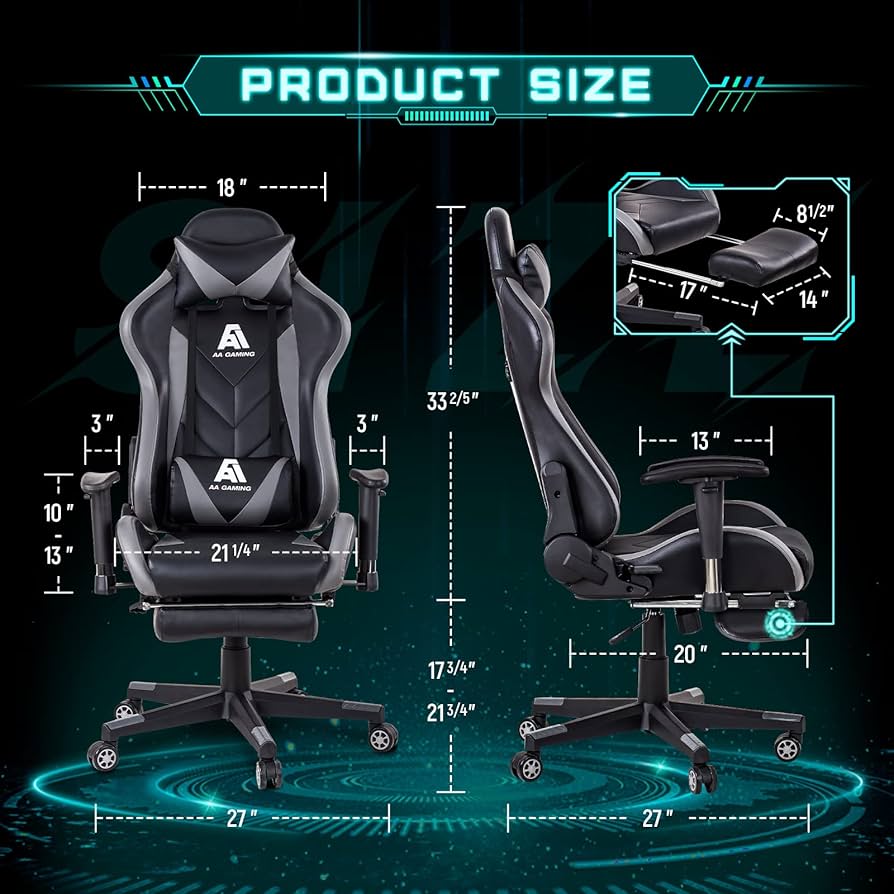 A relevant stock photo of gaming chair manufacturer in a typical setting.