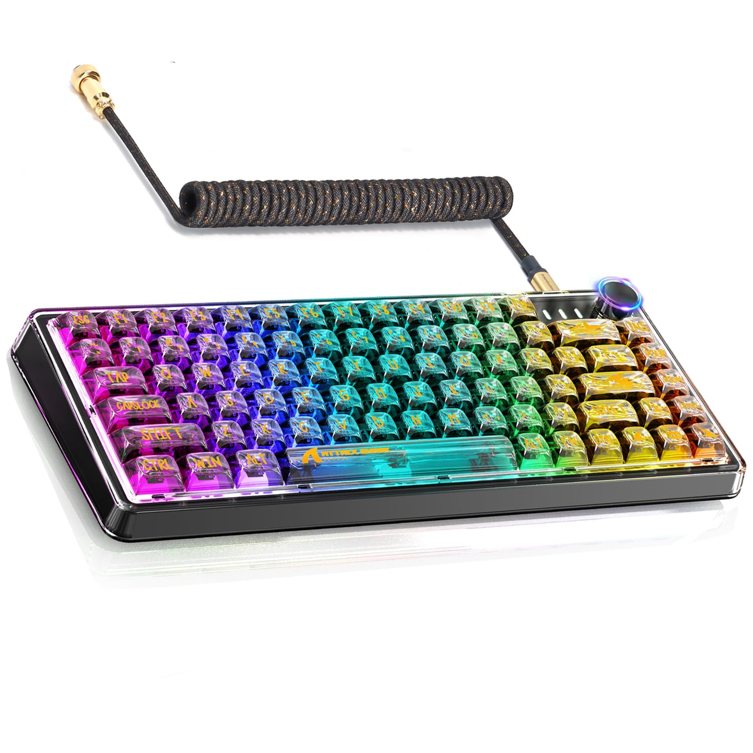 A relevant stock photo of gaming keyboards custom in a typical setting.