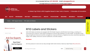 RFID Sticker Tags | RFID Label Tags - GAO RFID Inc. - rfid stickers bulk