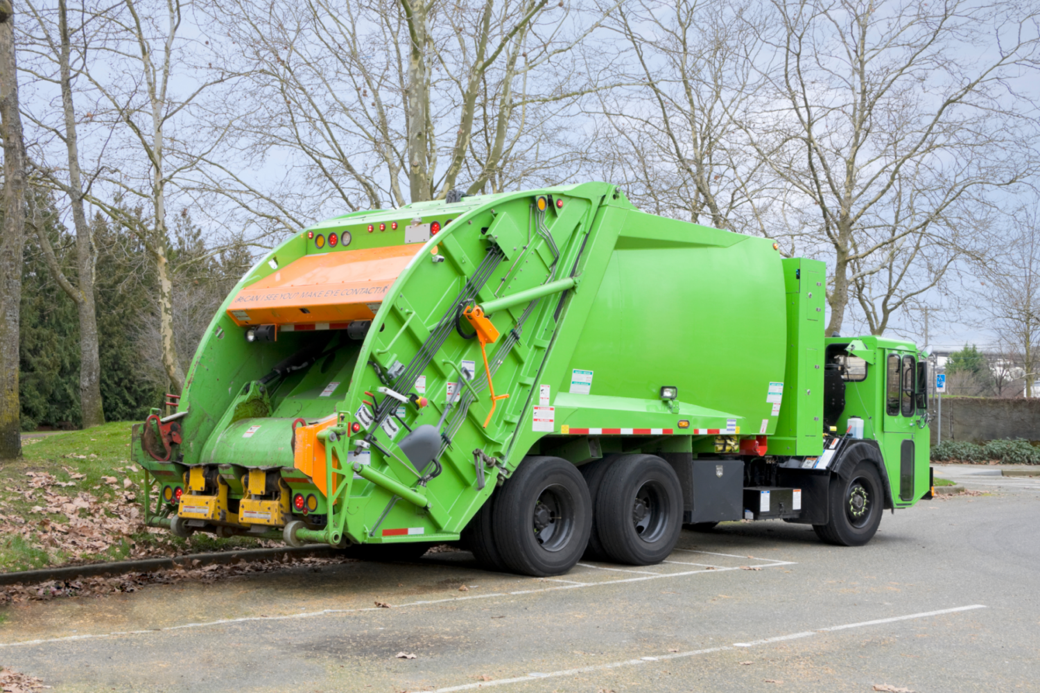 A relevant stock photo of garbage truck manufacturer in a typical setting.