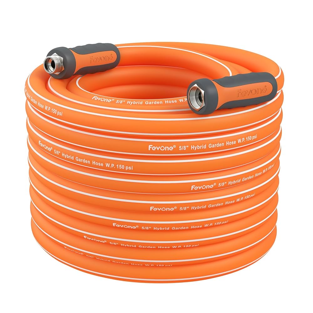 A relevant stock photo of garden hose manufacturer in a typical setting.