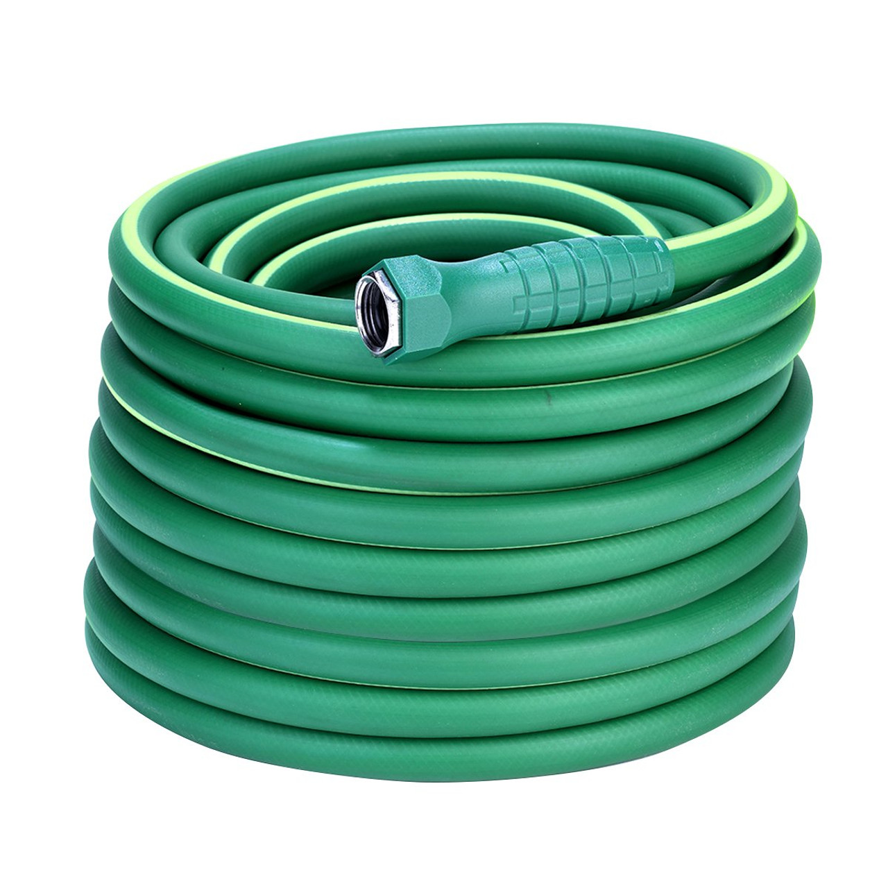 A relevant stock photo of garden hose manufacturer in a typical setting.