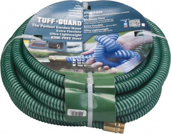 A relevant stock photo of garden hose supplier in a typical setting.