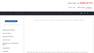 Acoustic Foam Tiles & Soundproof Foam Bass Traps - soundproof foam bulk