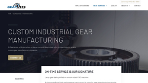 Custom Gear Manufacturing | Custom Gear Cutting | Geartec - custom gear manufacturer