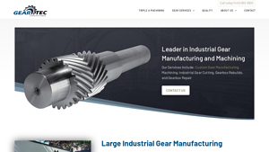 Industrial Gear Manufacturing Company | Gear Machining | USA | GearTec - gear manufacturer