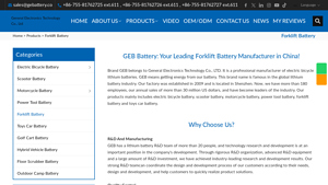China Forklift Battery Manufacturers Suppliers Factory - forklift battery factory