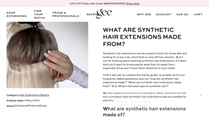 WHAT ARE SYNTHETIC HAIR EXTENSIONS MADE FROM? - synthetic hair factory