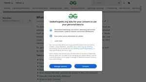 What is MAC Address? - GeeksforGeeks - mac address by manufacturer