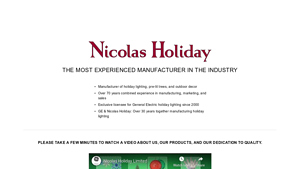 About Us | GE Holiday Lighting - holiday time manufacturer