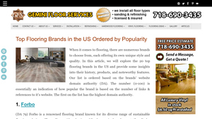 Top Flooring Brands in the US Ordered by Popularity - flooring manufacturer