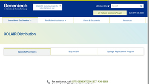 Find XOLAIR Specialty Pharmacies & Distributors | XOLAIR Access Solutions - xolair manufacturer